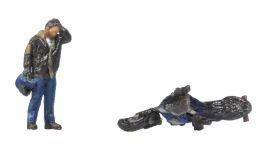 Noch 10909 - H0 - Motorradunfall